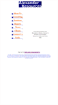 Mobile Screenshot of alexanderresources.com